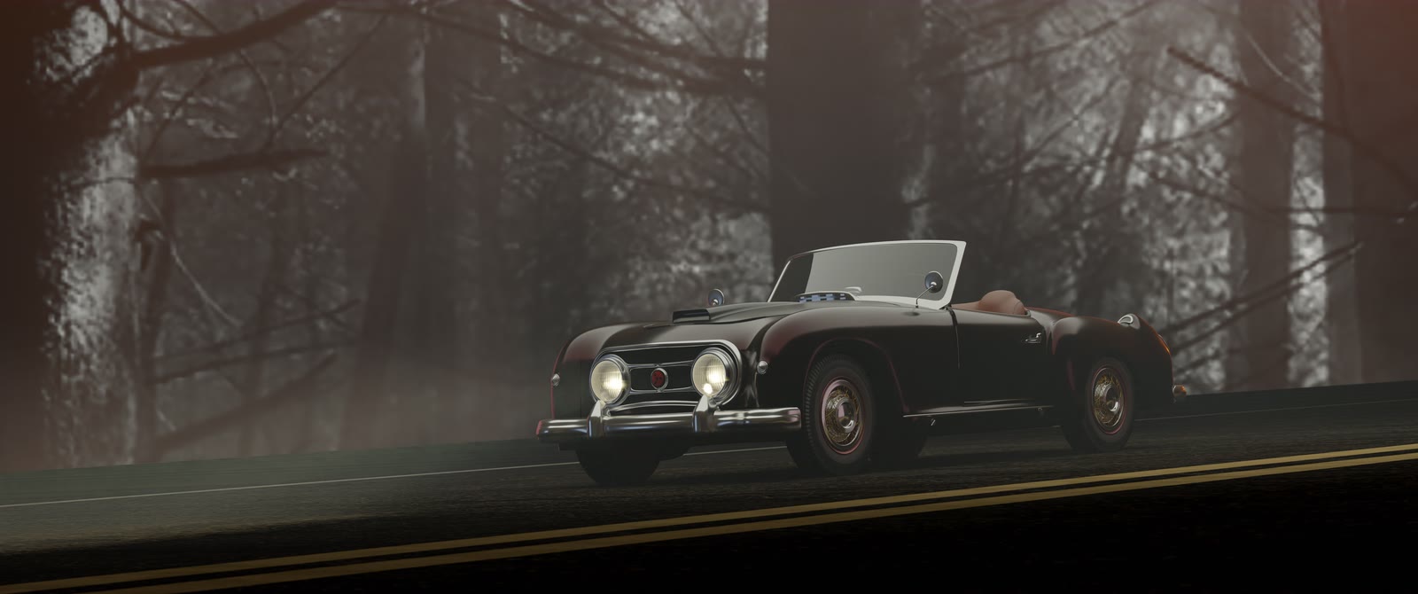 Roadster: CGI scene & look-dev