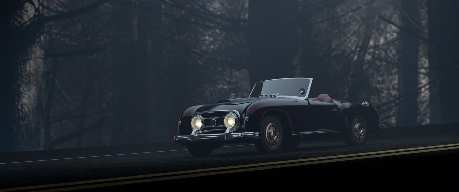 Roadster: CGI scene & look-dev