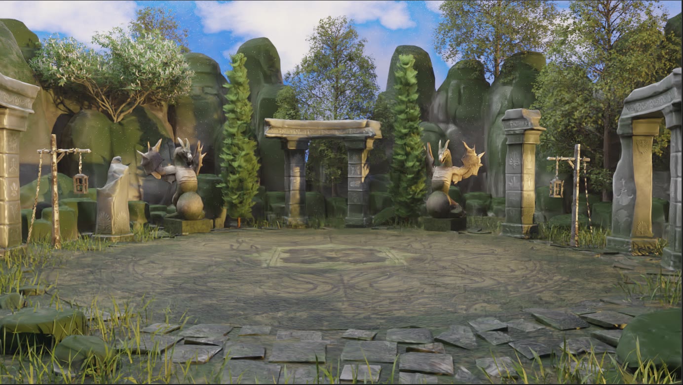 Game Worlds: Environments & props